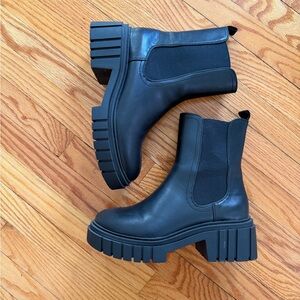 Black Platform Boots